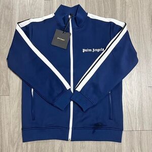 Palm Angels Blue Track Jacket